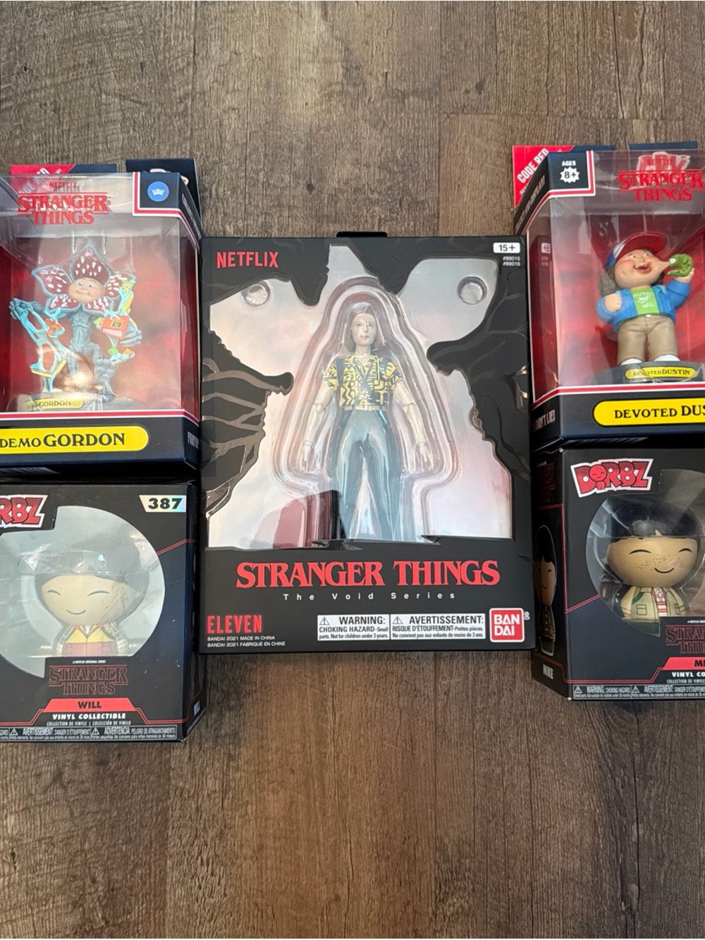 Stranger Things Large Collectible Lot The Void Series Eleven Netflix Demo Dustin